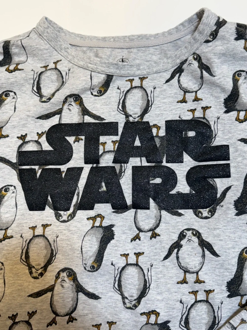 Official Disney Star Wars Porgs Pajama Set Women’s Size Medium - Picture 4 of 9